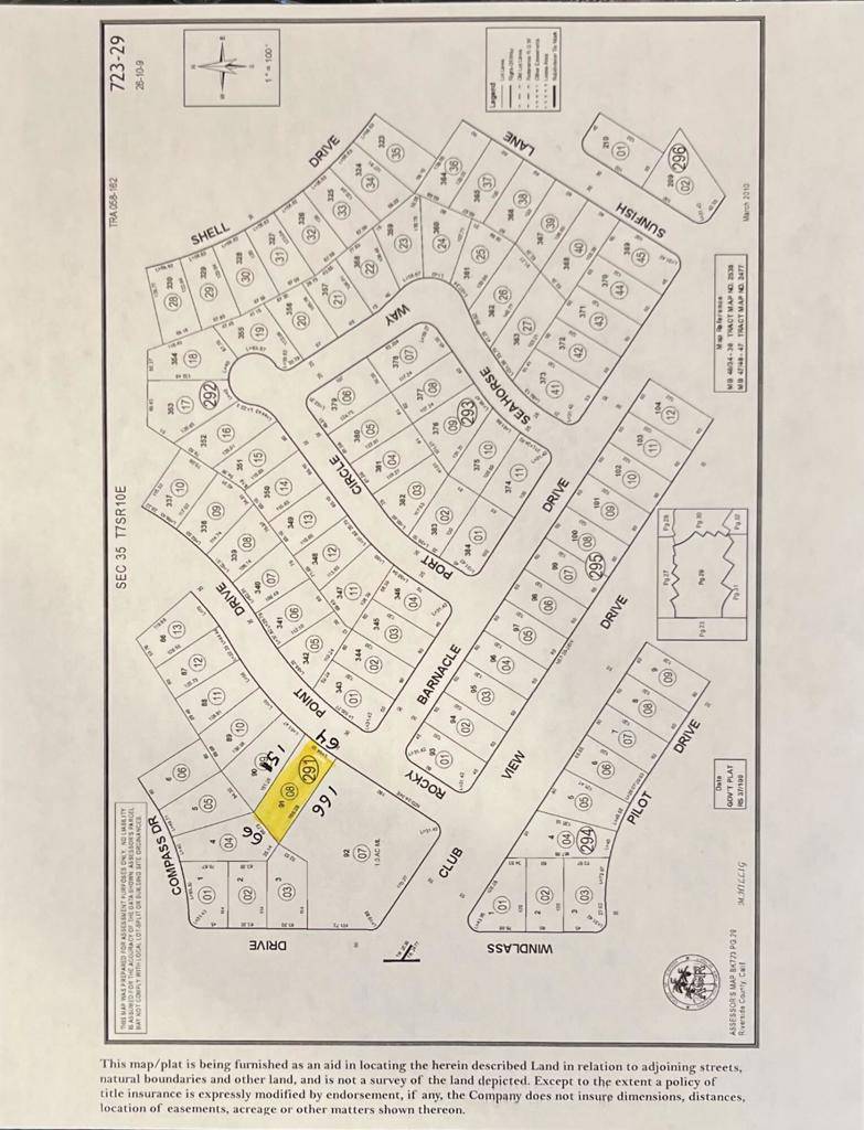North Shore, CA 92254,0 Rocky Point DR