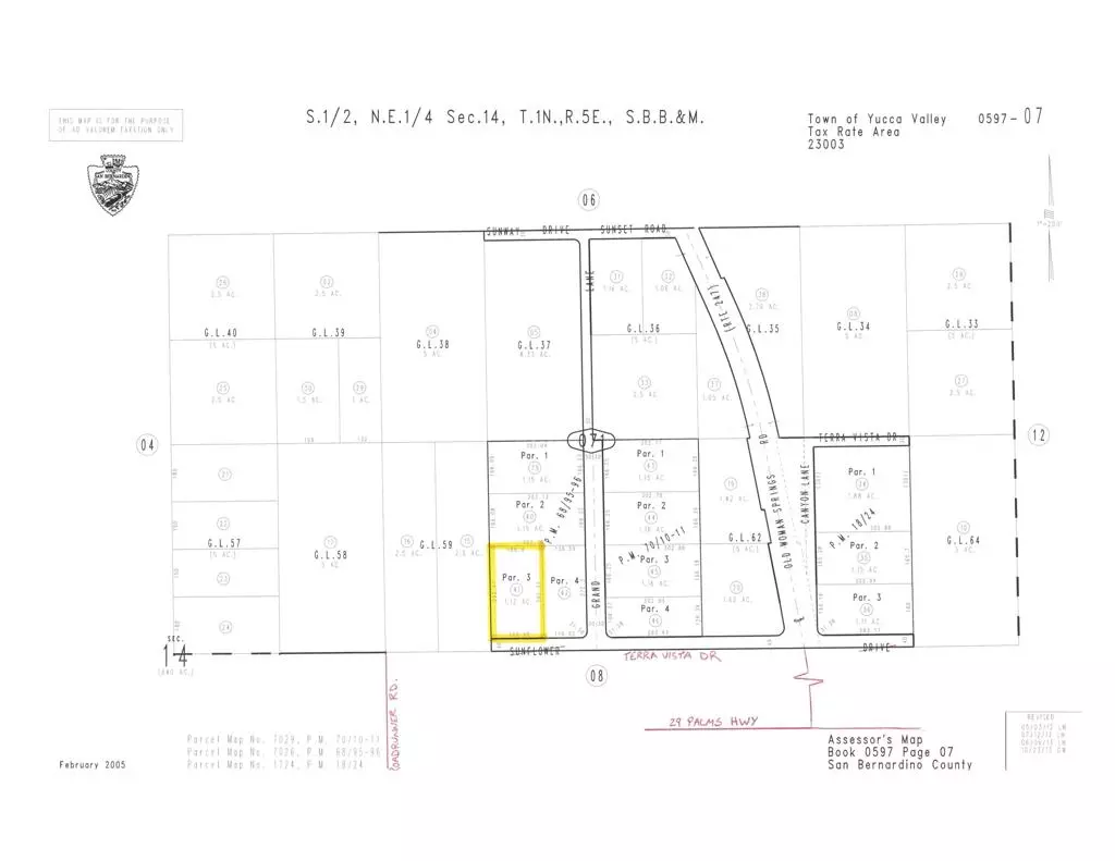 Joshua Tree, CA 92252,0 Sunfair Area RD
