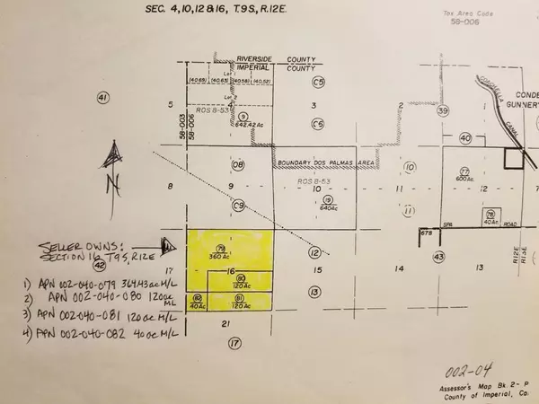 Niland, CA 92257,360 Ac M/L Hot Mineral Spa RD