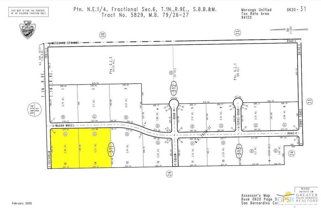 CA 92277,0 Old Chisholm TRL