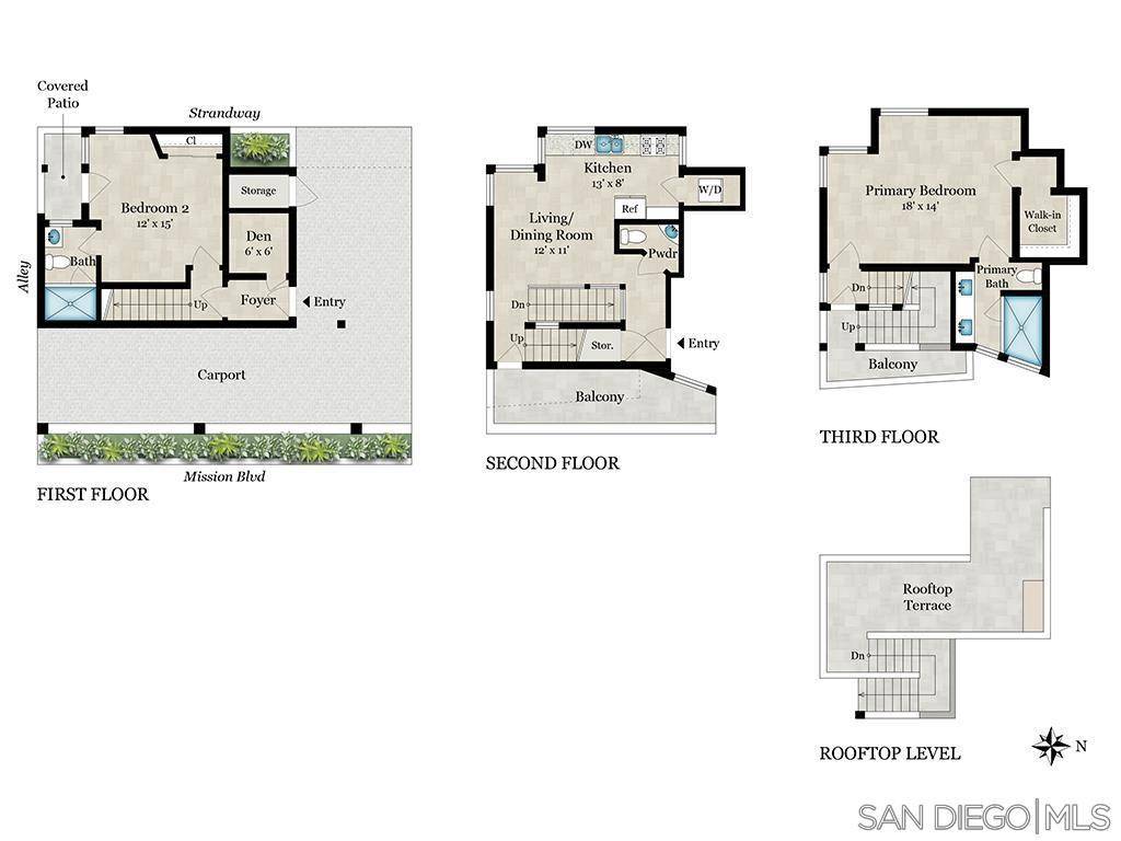 San Diego, CA 92109,719 Manhattan Ct