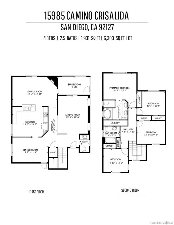 San Diego, CA 92127,15985 Camino Crisalida