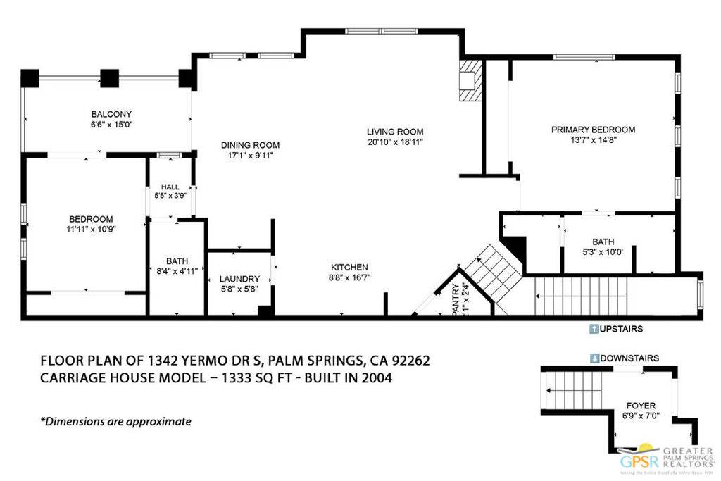 Palm Springs, CA 92262,1342 Yermo DR