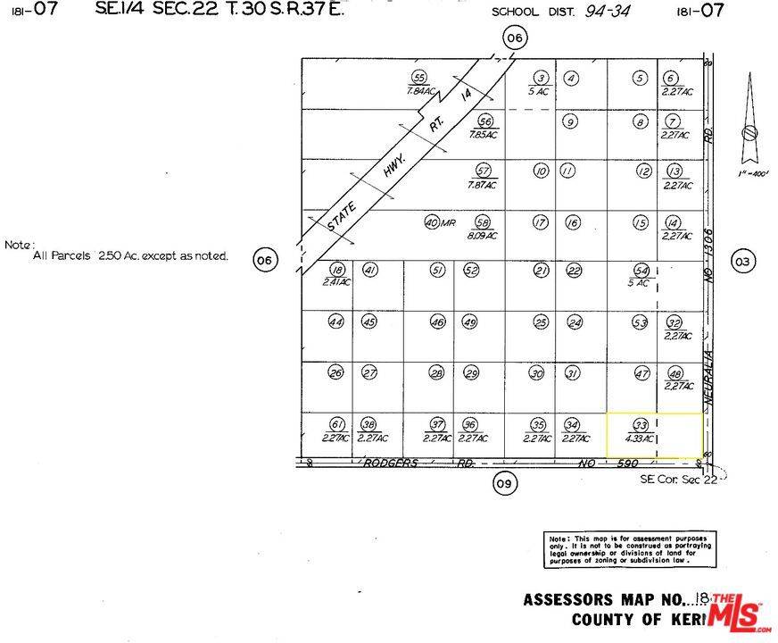 Cantil, CA 93519,0 Rodgers RD