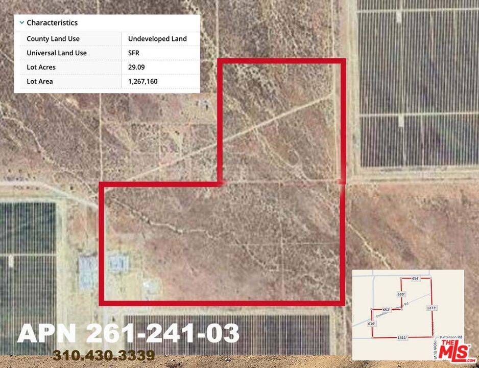 0 Patterson Rd, Rosamond, CA 93560