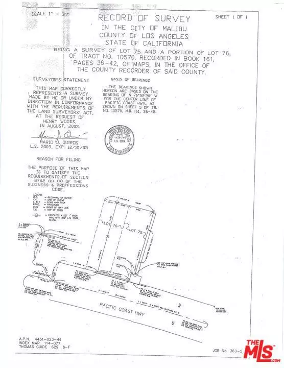 Malibu, CA 90265,0 Pacific Coast Hwy