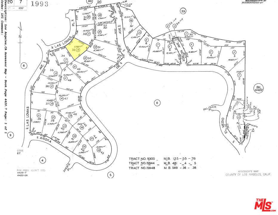 Pacific Palisades, CA 90272,1210 Las Lomas PL