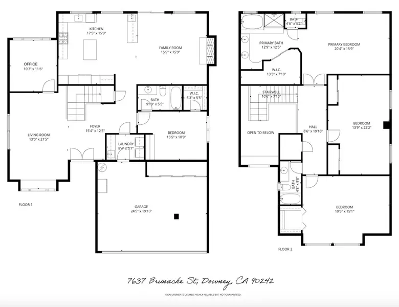 7637 Brunache ST, Downey, CA 90242