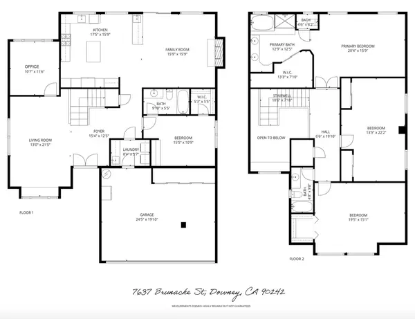 Downey, CA 90242,7637 Brunache ST
