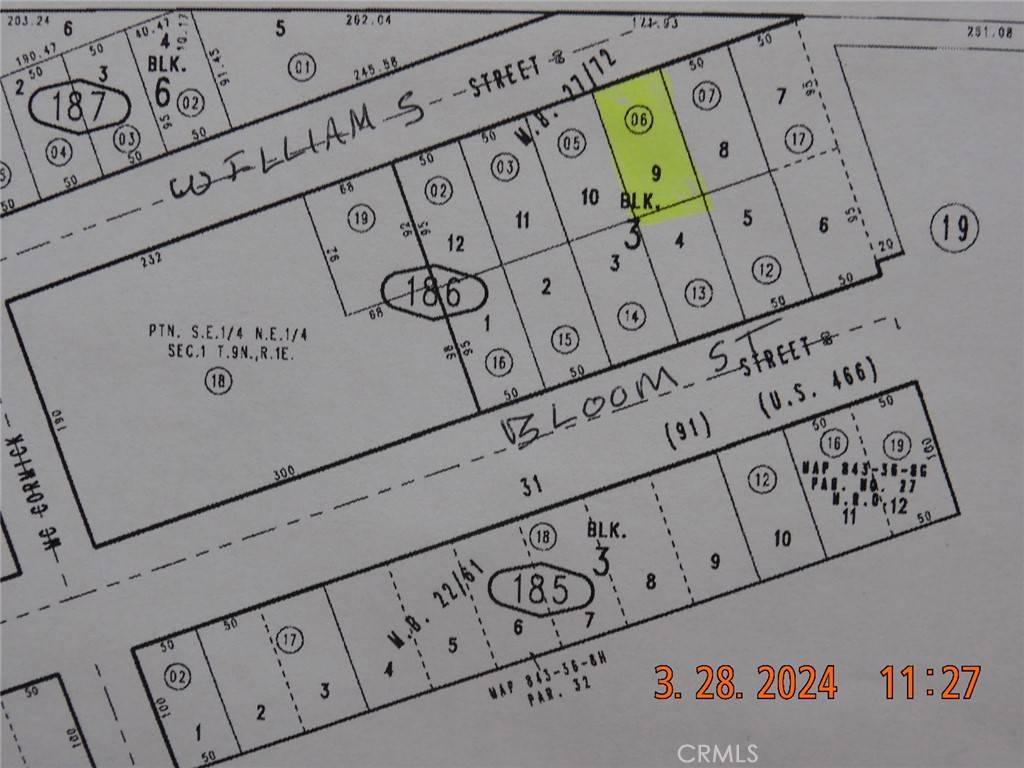 0 W. Williams ST, Yermo, CA 92398