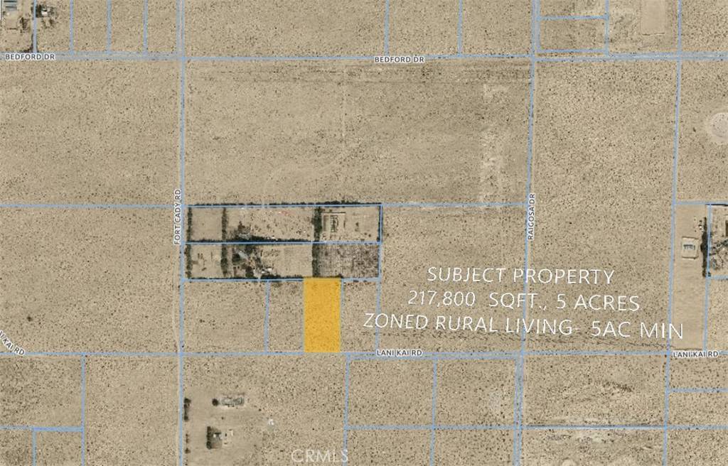 Newberry Springs, CA 92365,0 Lani Kai Rd.