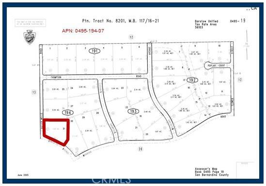 1 AC Santa Fe AVE, Hinkley, CA 92347