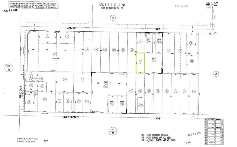 4812700 15 Myers AVE, Moreno Valley, CA 92553