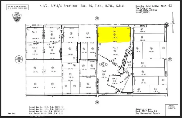 0 Snowline Parcel #3037-031-01 DR, Pinon Hills, CA 92372