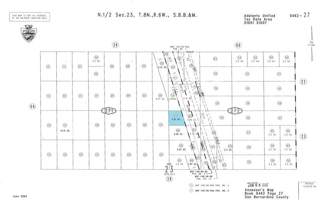 0 Off Hwy 395, Adelanto, CA 92301