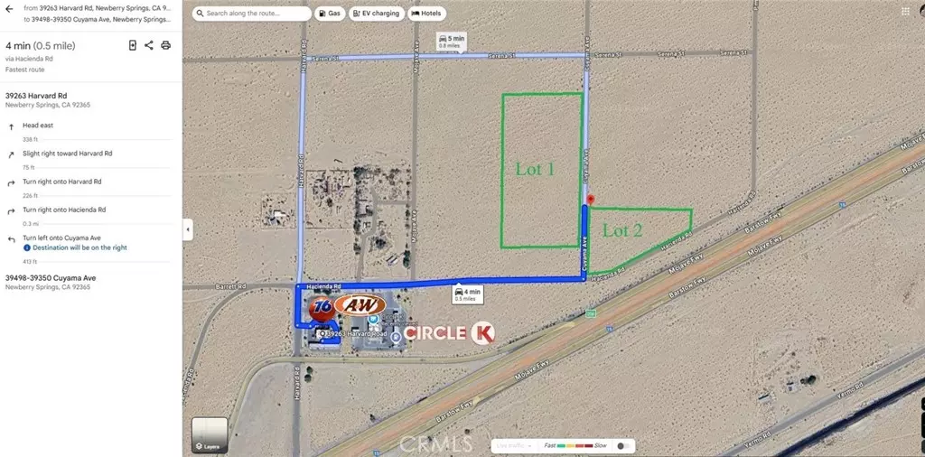 39400 Cuyama RD, Newberry Springs, CA 92365