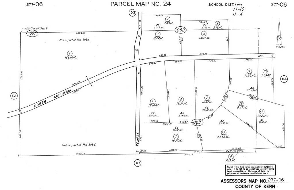 0 277-061-01-00-6 N Colombia RD, California City, CA 93505