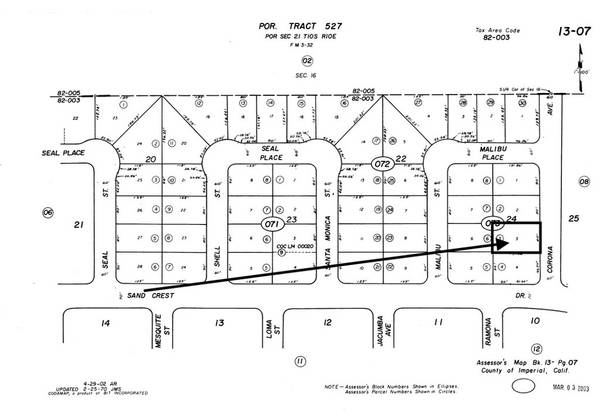 2283 Corona AVE, Thermal, CA 92274