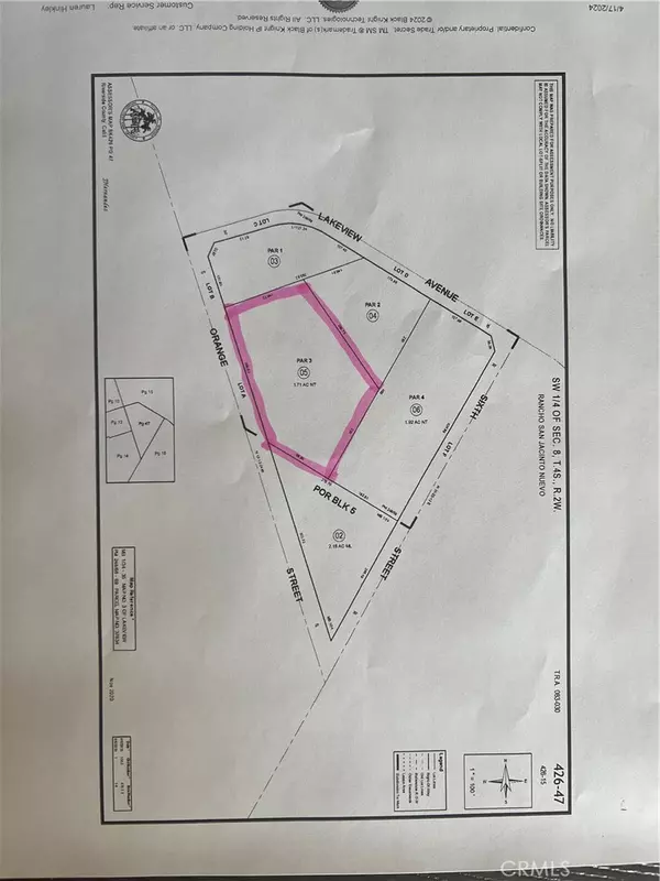 0 Orange, Nuevo/lakeview, CA 92567