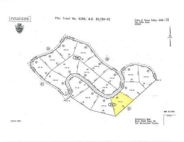 0 Hilton, Yucca Valley, CA 92284