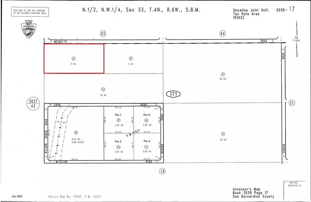 Phelan, CA 92371,0 Mesquite Road