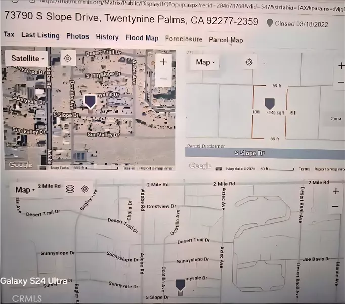 73790 S Slope, 29 Palms, CA 92277