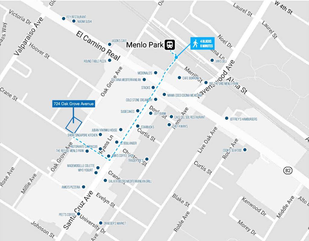 Menlo Park, CA 94025,724 Oak Grove AVE #Suite 100