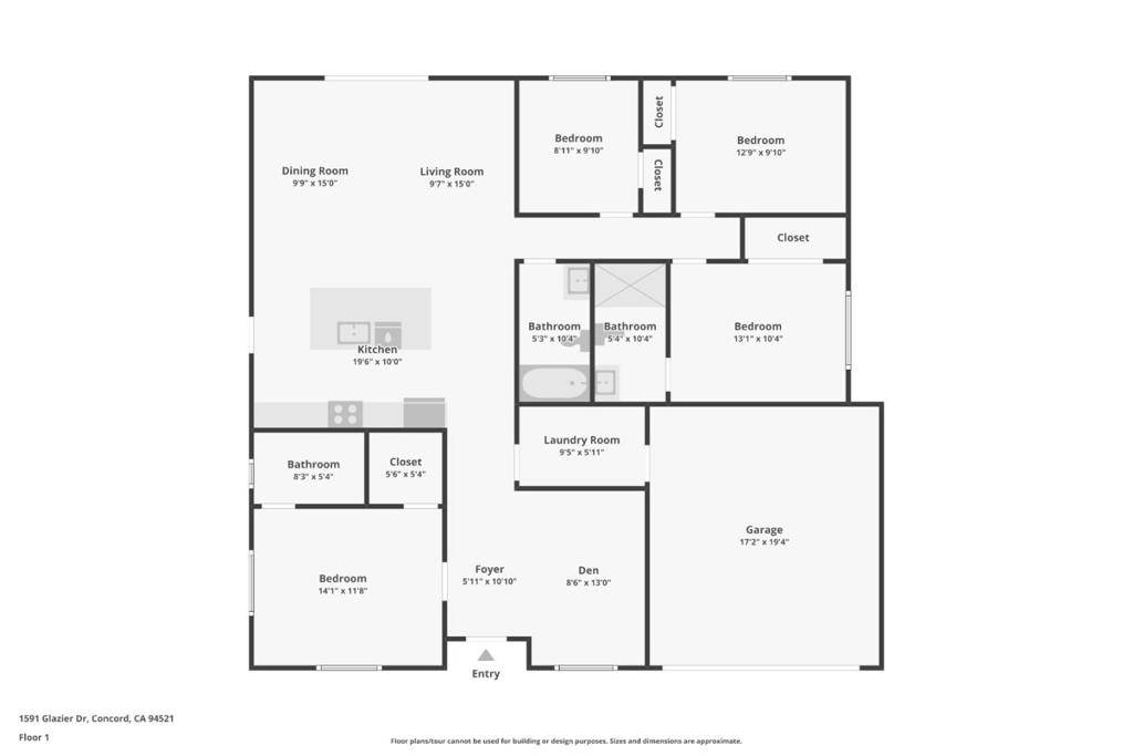 1591 Glazier DR, Concord, CA 94521