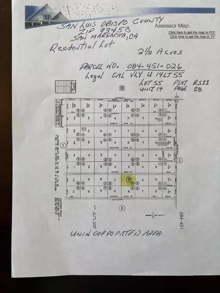 0 BURNEY RD, Santa Margarita, CA 93453