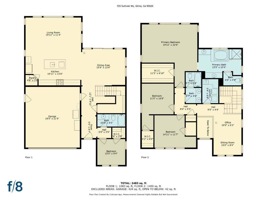 Gilroy, CA 95020,725 Sullivan WAY