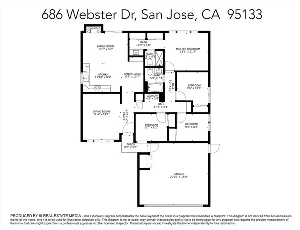 San Jose, CA 95133,686 Webster DR