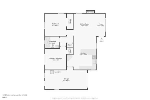 San Leandro, CA 94578,14973 Patton AVE