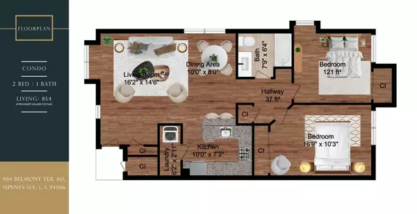 Sunnyvale, CA 94086,984 Belmont TER #10