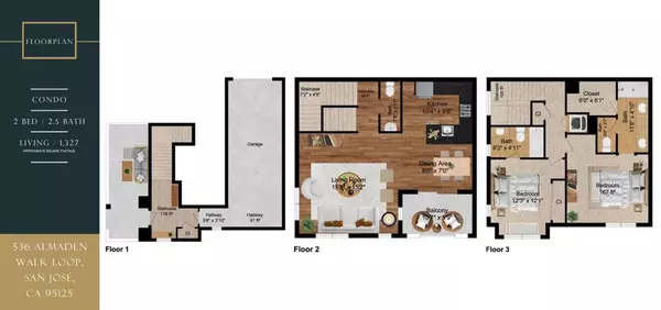 San Jose, CA 95125,536 Almaden Walk LOOP