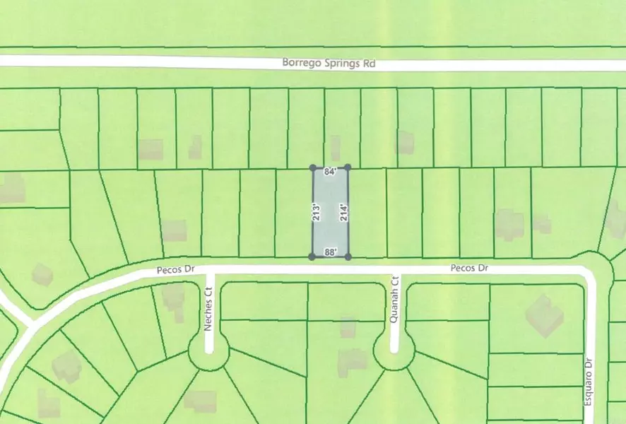 Pecos DR, Borrego Springs, CA 92004