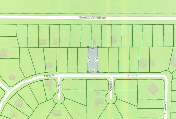 Pecos DR, Borrego Springs, CA 92004