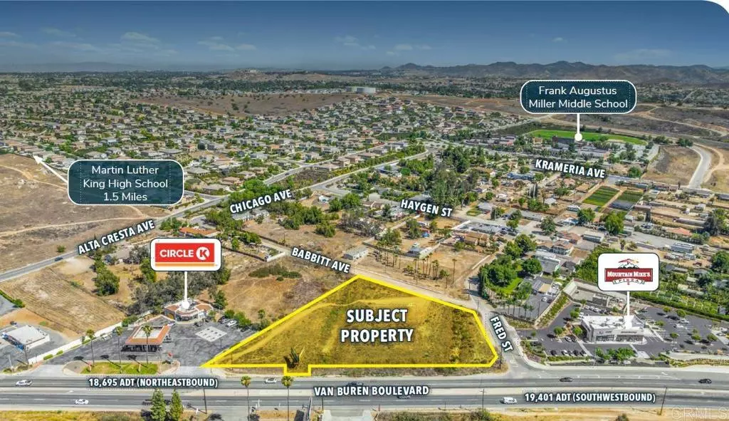 SEC Van Buren Blvd. & Fred Street, Riverside, CA 92508