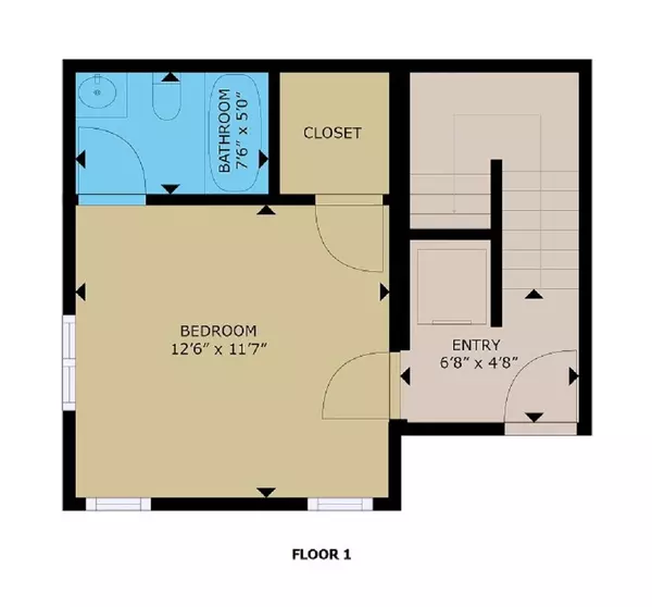 Los Angeles, CA 90029,1213 N. Kingsley DR N #1213 1/2