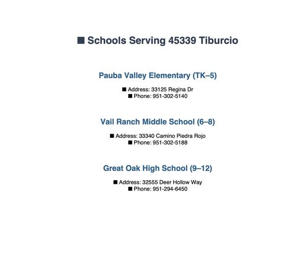 45339 Tiburcio DR, Temecula, CA 92592