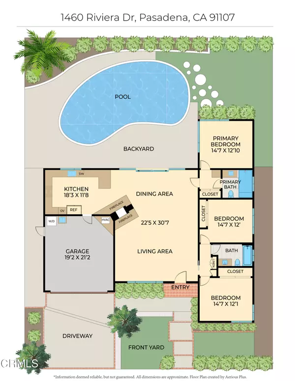 Pasadena, CA 91107,1460 Riviera DR
