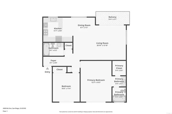 San Diego, CA 92103,4260 6Th AVE