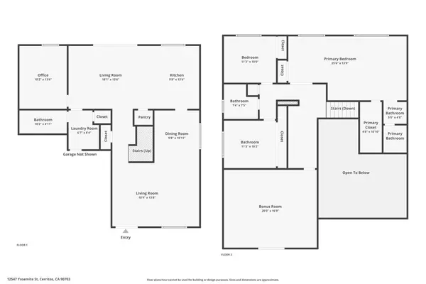 Cerritos, CA 90703,12547 Yosemite