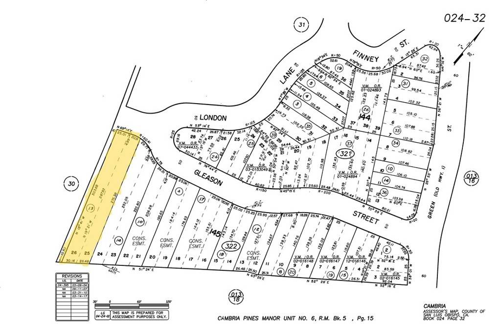 Cambria, CA 93428,0 Gleason ST