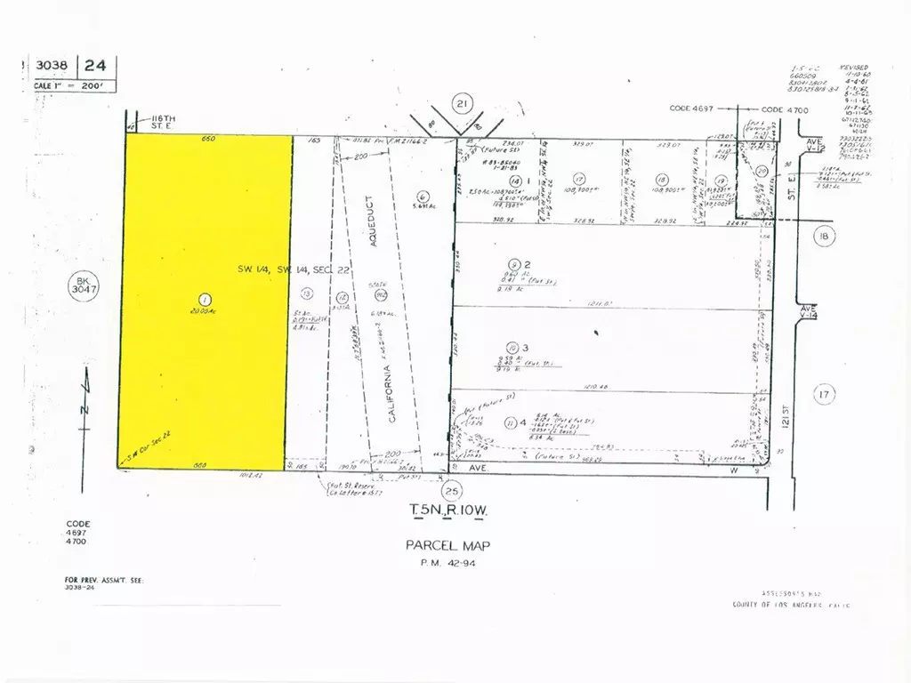 Pearblossom, CA 93553,116 Street East & Ave. V-12 W