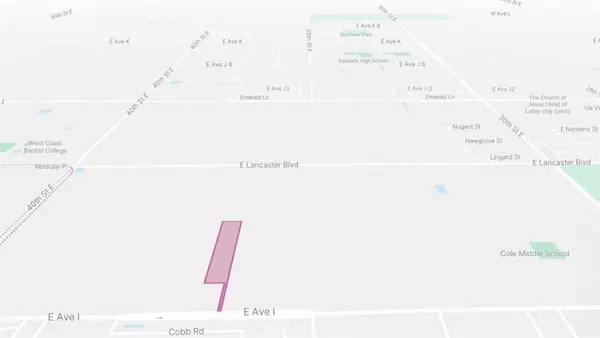 Lancaster, CA 93535,0 Vac/Ave I/Vic 37th Ste