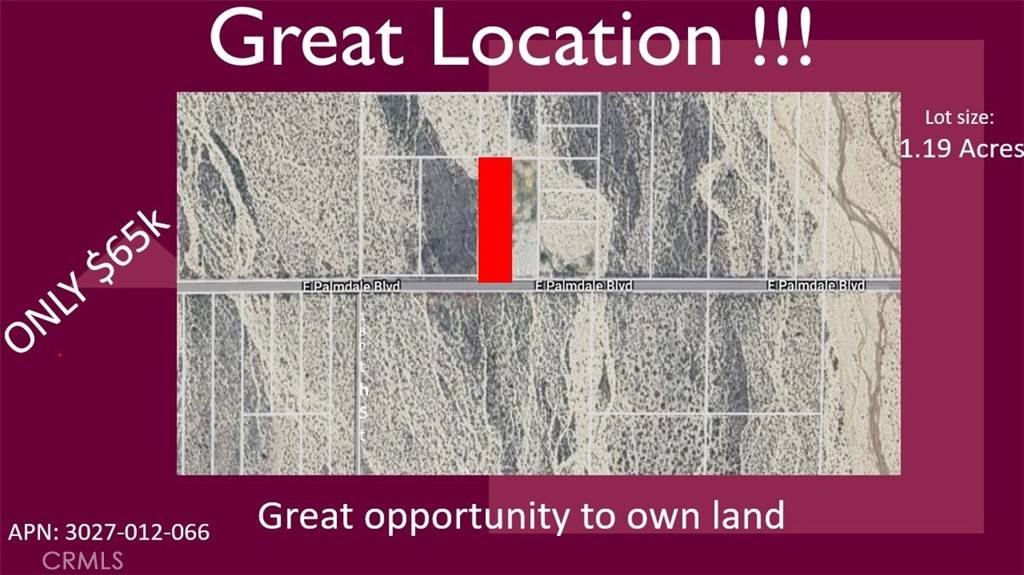 Palmdale, CA 93543,0 COR PALMDALE BL PAV 81 Street East