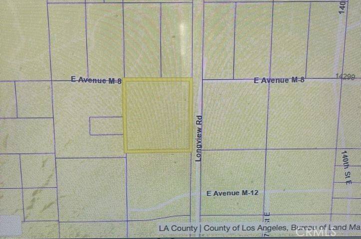 0 Cor Longview Rd/ Drt road, Palmdale, CA 93591