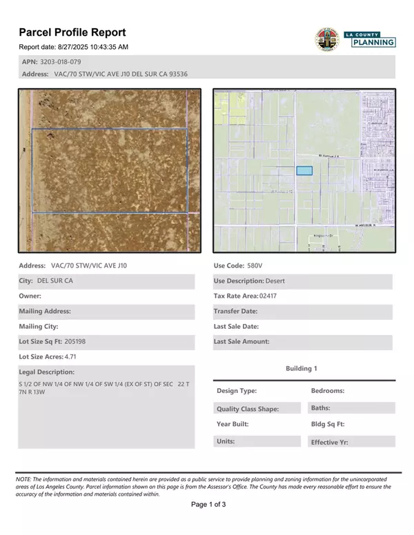 Lancaster, CA 93536,0 70th St West & Ave J10