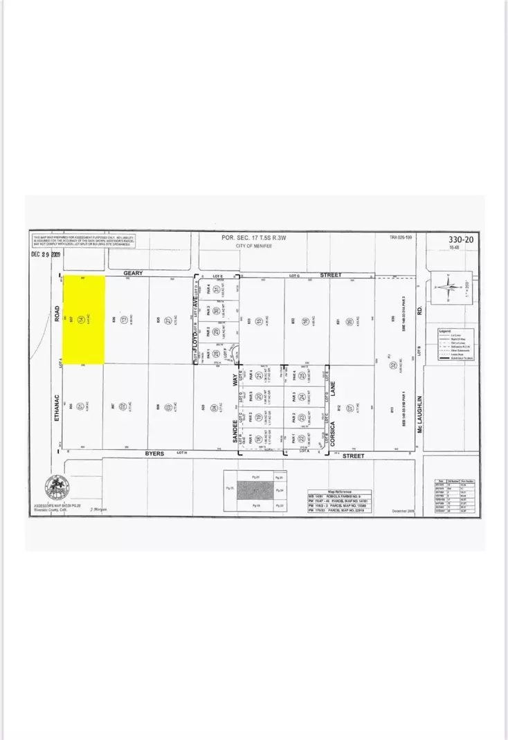 Menifee, CA 92585,0 Ethanac