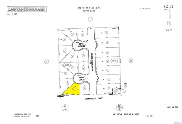 0 Ranchette Estates Lot #2, Blythe, CA 92225